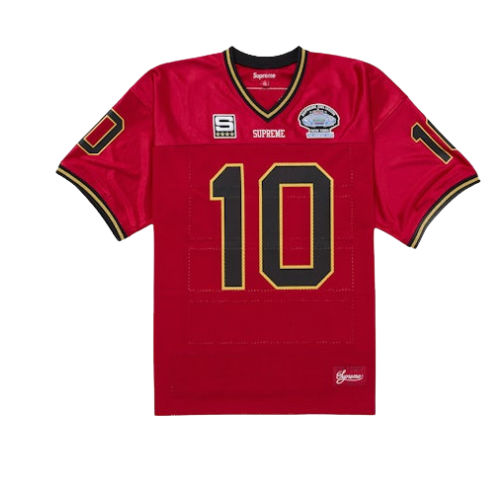 Supreme Find God Football Jersey Red