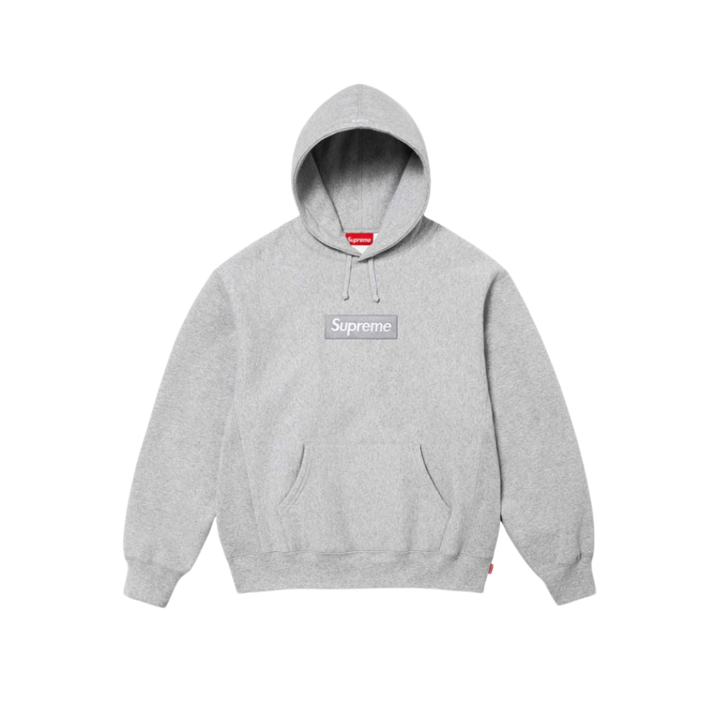 トップス Supreme Box Logo Crewneck Heather Grey Supreme Box Logo Crewneck (FW22) Heather Grey Men's - FW22 - US