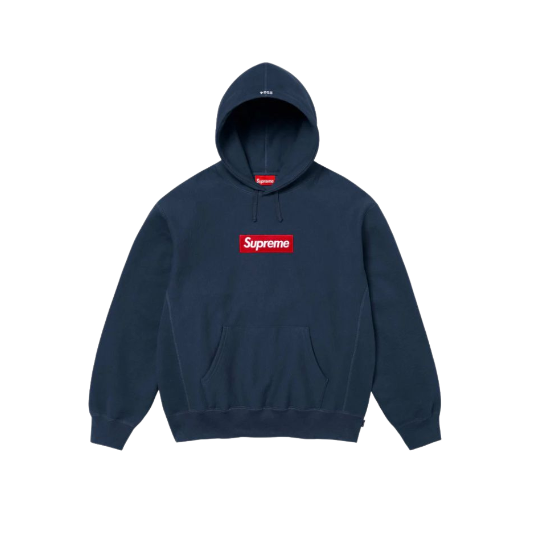 最安値SupremeBox Logo Hooded Sweatshirt Supreme Box Logo Hooded Sweatshirt Sweatshirt (FW24) Navy