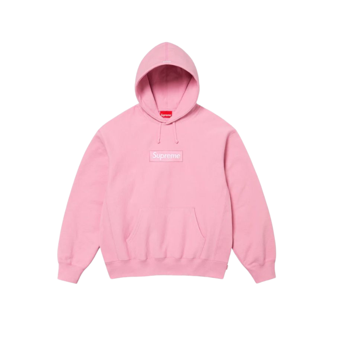 Supreme Box Logo Hooded Sweatshirt Sweatshirt (FW24) Pink