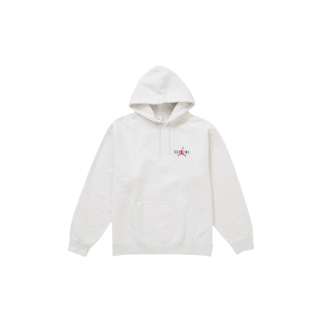 Supreme Jordan Hooded Sweatshirt (FW24) Ash Grey