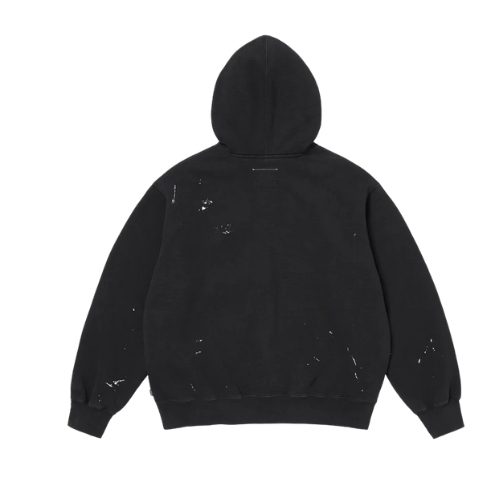 Supreme MM6 Maison Margiela Box Logo Zip Up Hooded Sweatshirt
