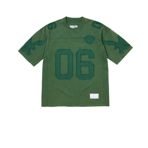 Supreme MM6 Cotton Football Jersey S シャツ Supreme MM6 Maison Margiela Cotton Football Jersey Green - SneakerAsk