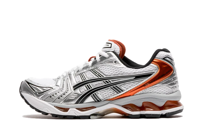 ASICS Gel-Kayano 14 White Piquant Orange