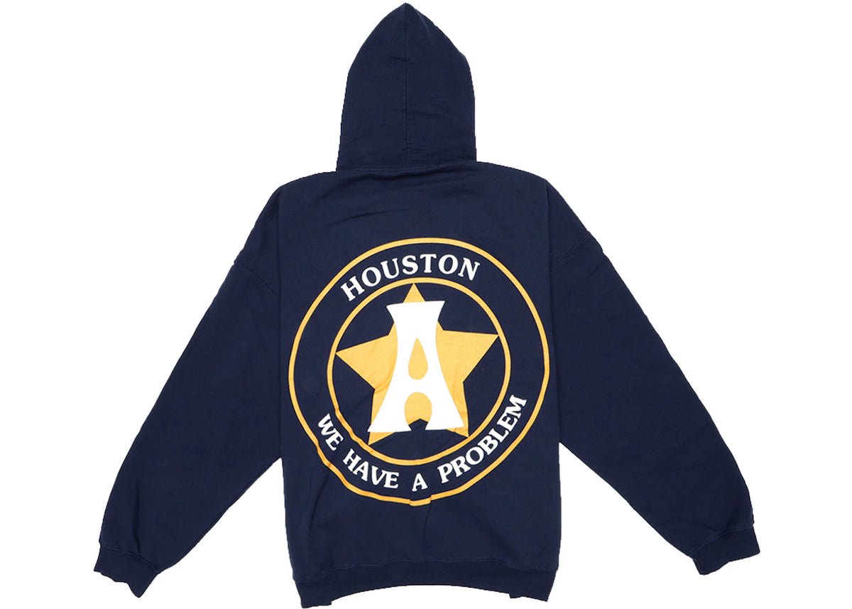 Travis Scott Astroworld Houston Exclusive Hoodie Blue