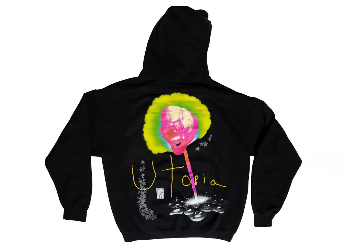 Travis Scott Lollipop Hoodie Black