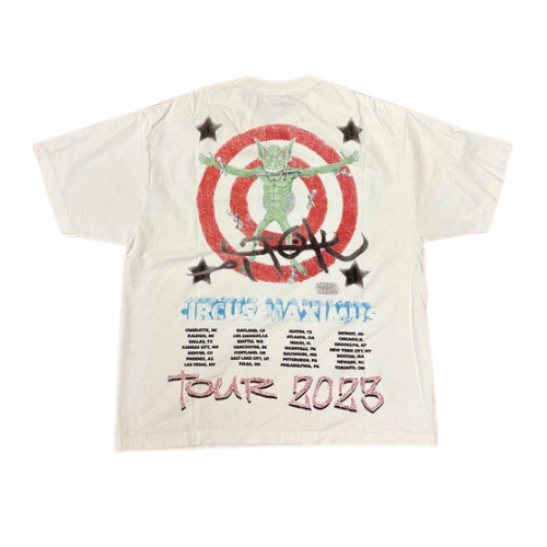Travis Scott Utopia Circus Maximus Tour Tee III White