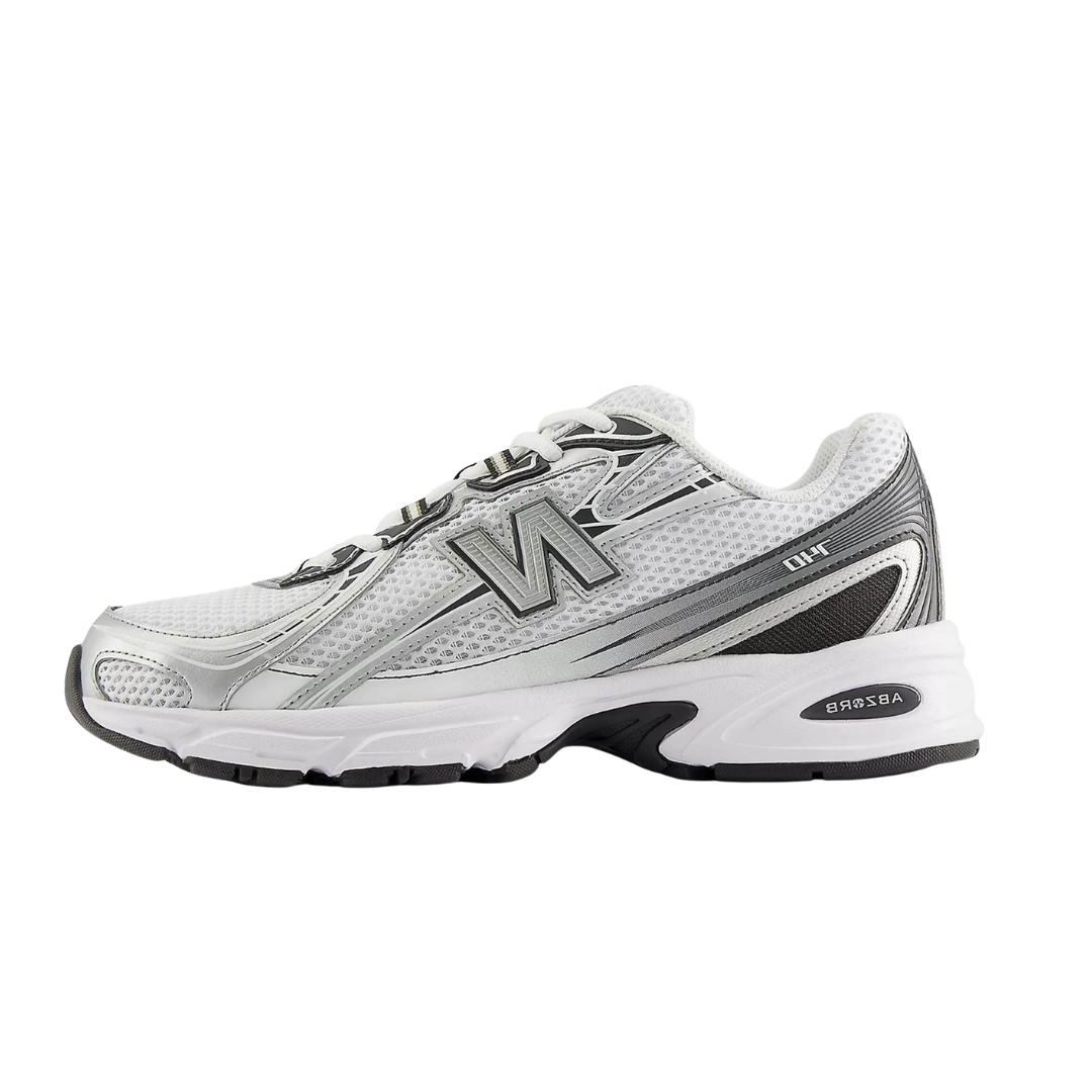 New Balance 740 White Metallic Silver Black