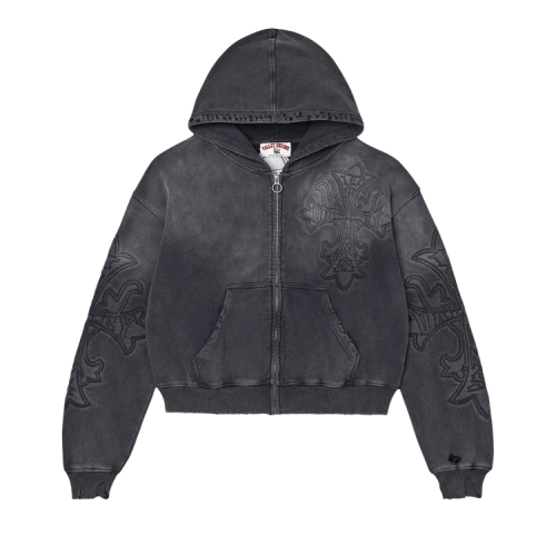 Vale Forever Carver Zip Up Hoodie Black