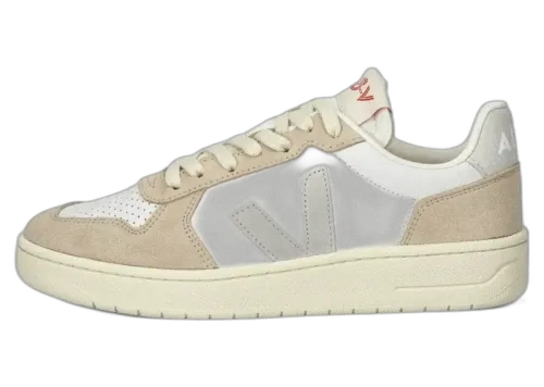 Veja V-82 Leather White Natural Almond