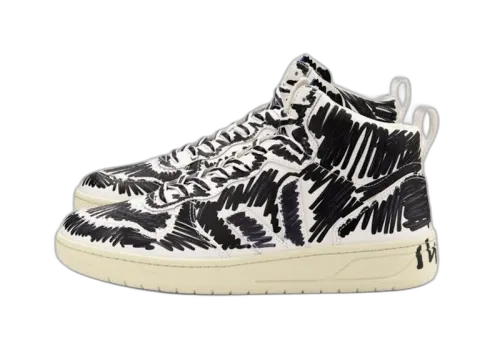 Veja V-15 Leather x Marni Black