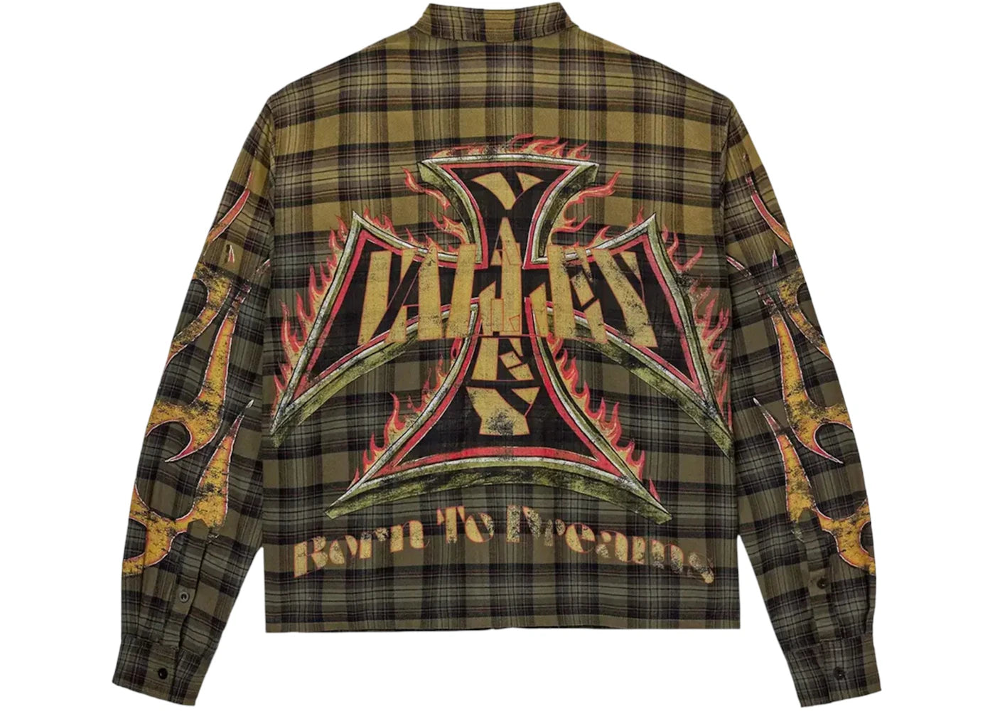 Vale Forever Reborn Flannel Green