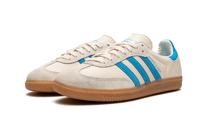 Adidas Samba OG Sporty Rich Beige Blue