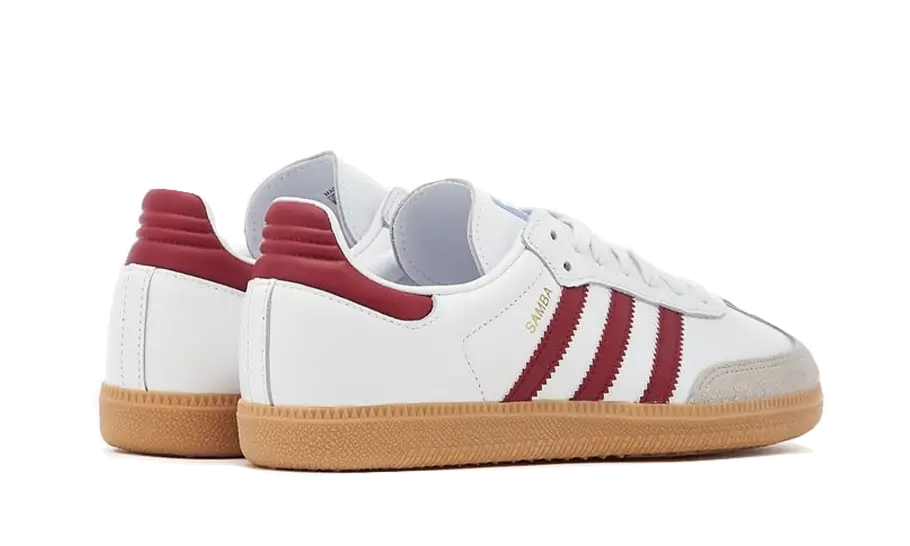 Samba OG White Burgundy Gum - IF3813