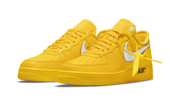 Air Force 1 Low Off-White University Gold Metallic Silver - DD1876-700