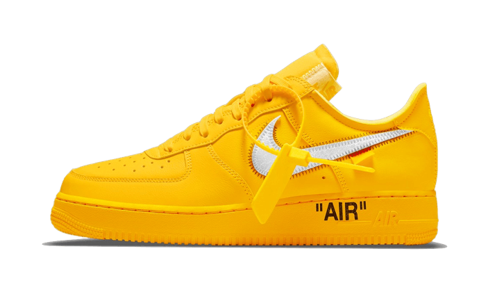 Air Force 1 Low Off-White University Gold Metallic Silver - DD1876-700