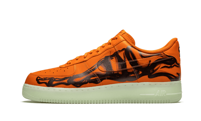 Air Force 1 Low Orange Skeleton Halloween (2020) - CU8067-800