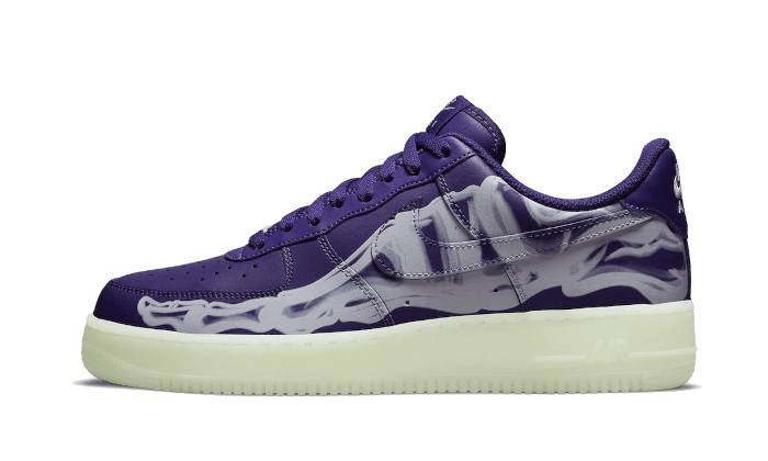 Nike Air Force 1 Low Purple Skeleton Halloween (2021)