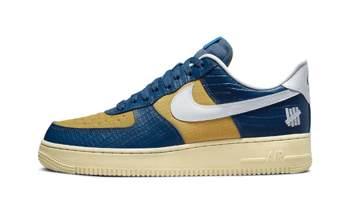 Air Force 1 Low SP Undefeated 5 On It Blue Yellow Croc - DM8462-400