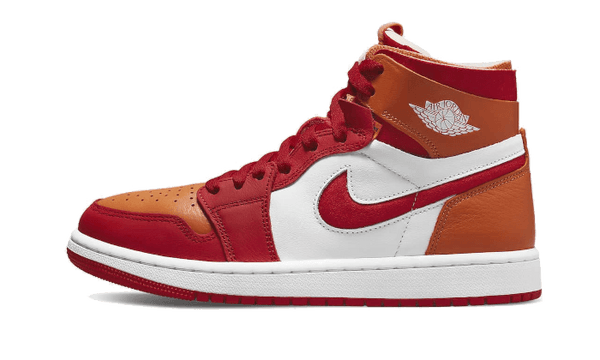 Air Jordan 1 High Zoom Air CMFT Fire Red Hot Curry - CT0979-603
