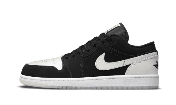 Air Jordan 1 Low Black White Diamond - DH6931-001
