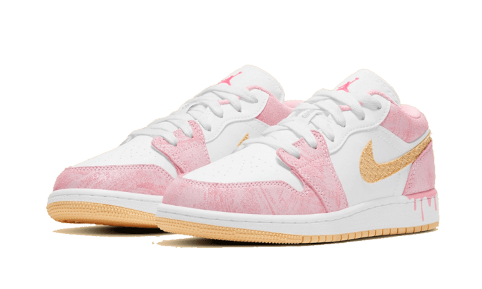 Air Jordan 1 Low SE Paint Drip - CW7104-601