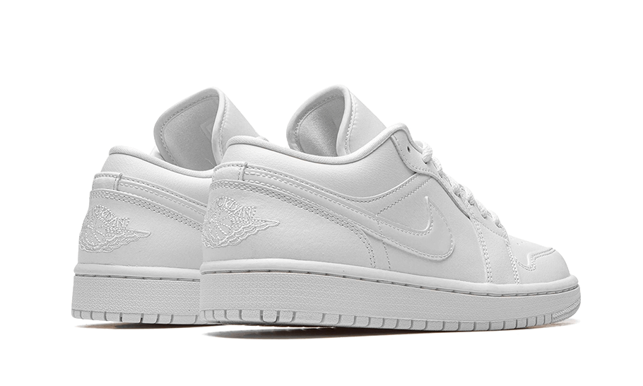 Air Jordan 1 Low Triple White Patent Swoosh (2022) - DV0990-111