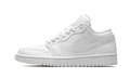 Air Jordan 1 Low Triple White Patent Swoosh (2022)