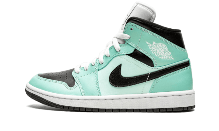 Air Jordan 1 Mid Aqua Blue Tint - BQ6472-300