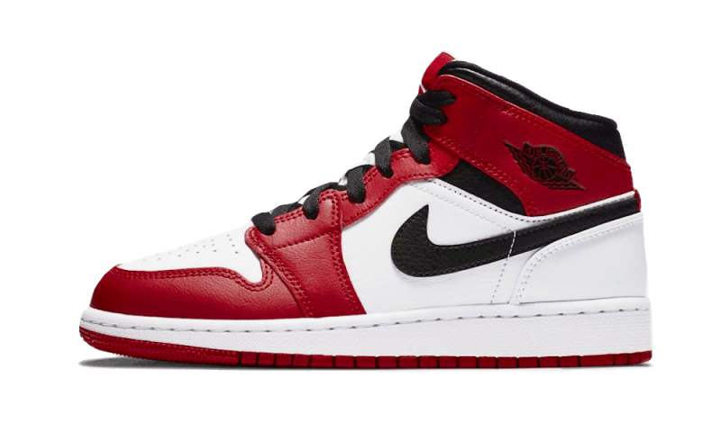 Air Jordan 1 Mid Chicago White