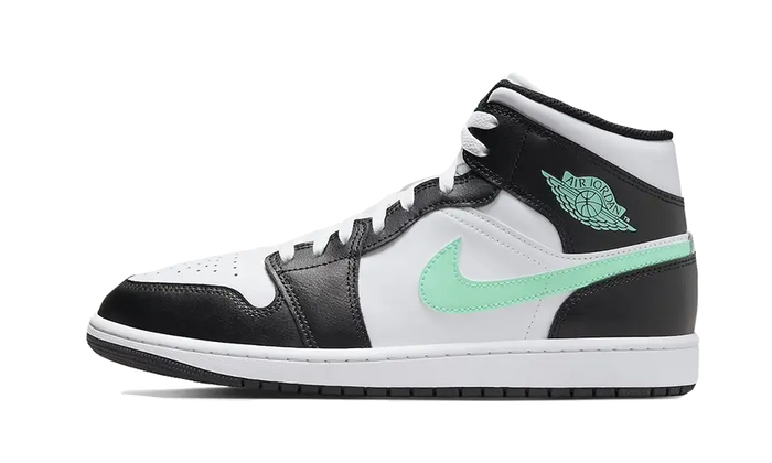 Air Jordan 1 Mid Green Glow  - DQ8426-103 / DQ8423-103