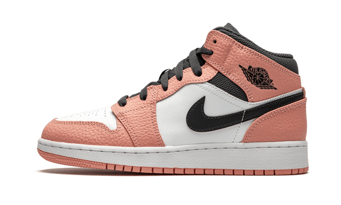 Air Jordan 1 Mid Pink Quartz - 555112-603