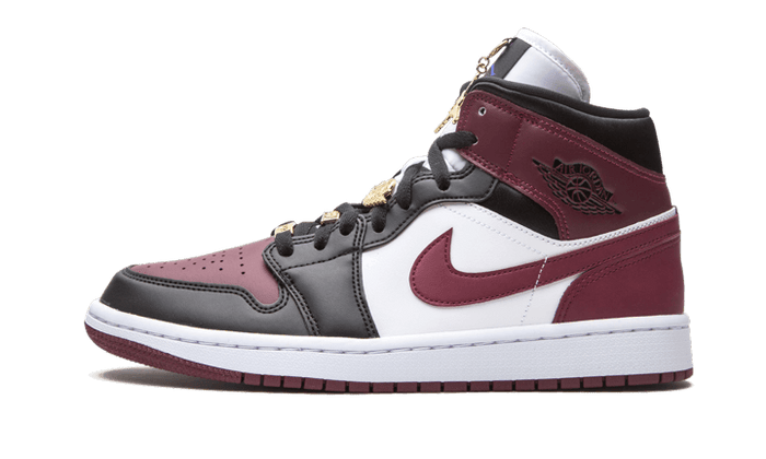 Air Jordan 1 Mid SE Black Dark Beetroot - CZ4385-016