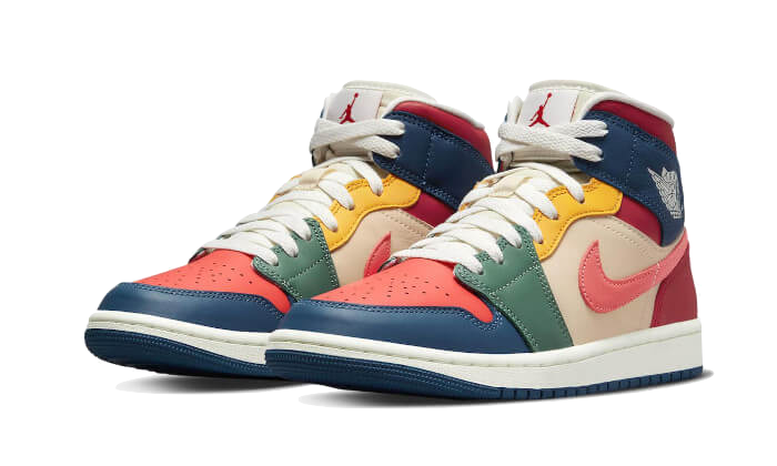 Multi colored jordans online