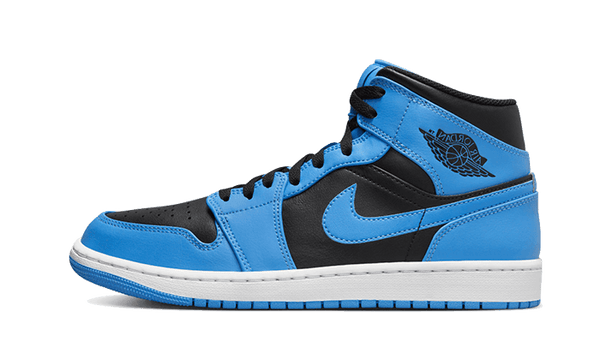 Air Jordan 1 Mid University Blue Black - DQ8426-401 / BQ6472-102 / DQ8423-401