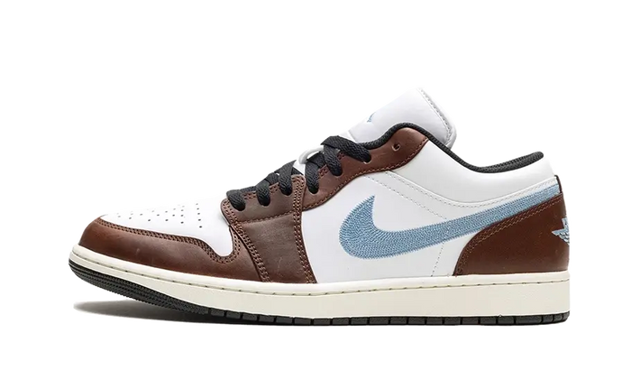 Air Jordan 1 Retro Low Brown Blue Grey - FQ7832-142