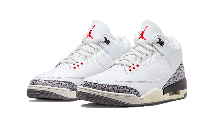 Air Jordan 3 Retro White Cement Reimagined - DN3707-100 / DM0967-100