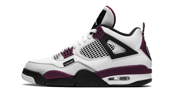 Air Jordan 4 PSG Neutral Gray Bordeaux