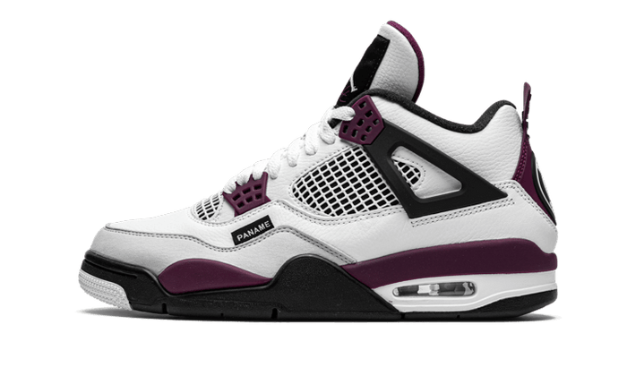 Air Jordan 4 PSG Neutral Grey Bordeaux - CZ5624-100 / CZ6509-100