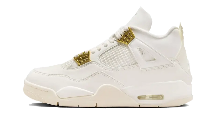 Nike Air Jordan 4 Sail Metallic Gold