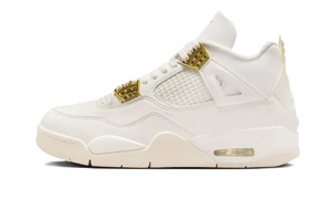 Nike Air Jordan 4 Sail Metallic Gold