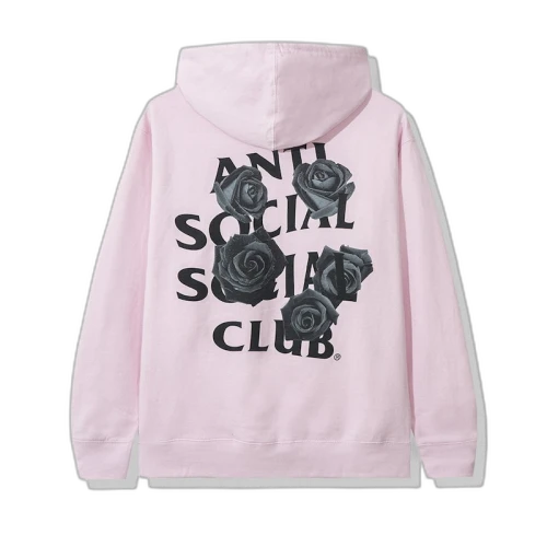 Anti Social Social Club Bat Emoji Hoodie Pink