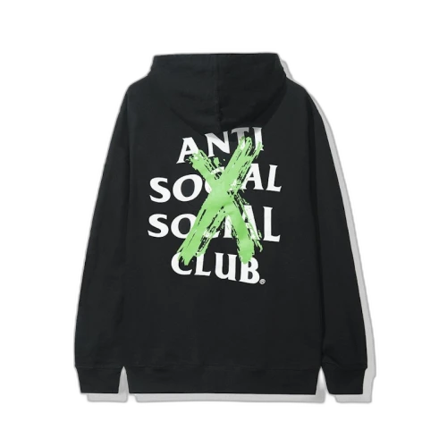 Anti Social Social Club Cancelled Remix Hoodie (FW19) Black