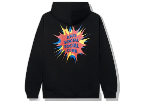 Anti Social Social Club Stunned Hoodie Black