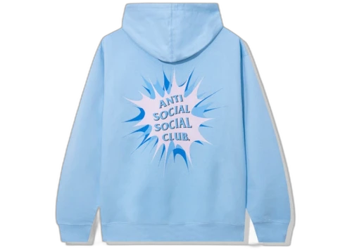 Anti Social Social Club Stunned Hoodie Blue