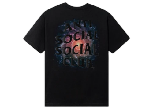 Anti Social Social Club Tonight, I'll Sit… Tee Black