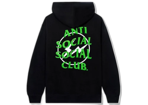 Anti Social Social Club x Fragment Precious Petals Hoodie (FW22) Black Green