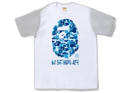 BAPE ABC Camo By Bathing Ape Tee White/Blue