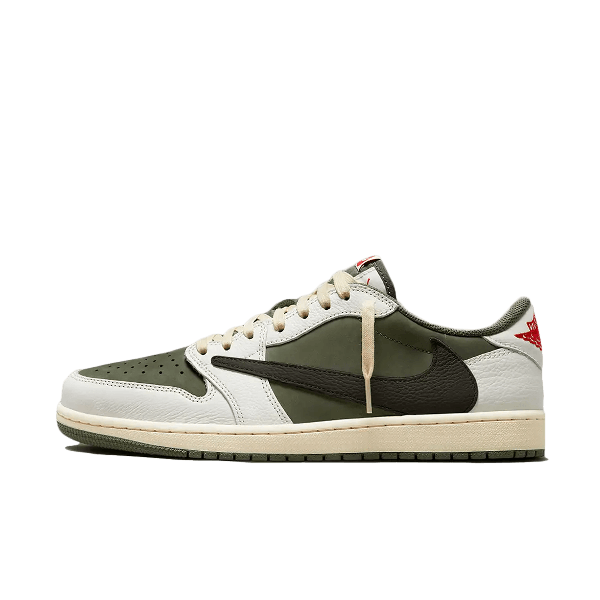 Nike Air Jordan 1 Low Travis Scott Medium Olive SneakerAsk