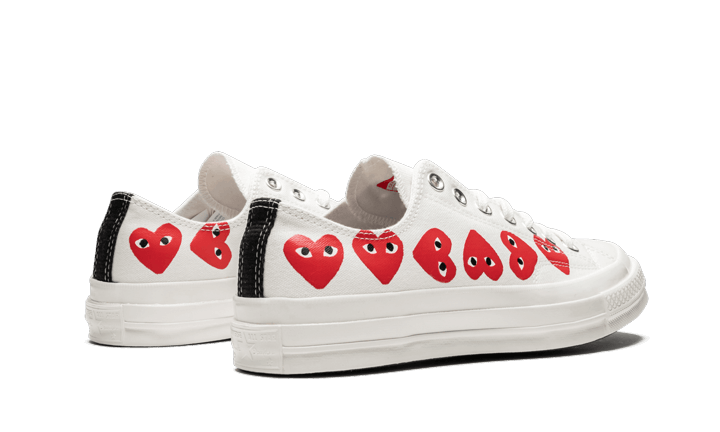 Converse Chuck Taylor All Star 70 Ox Comme des Garcons PLAY Multi-Heart White